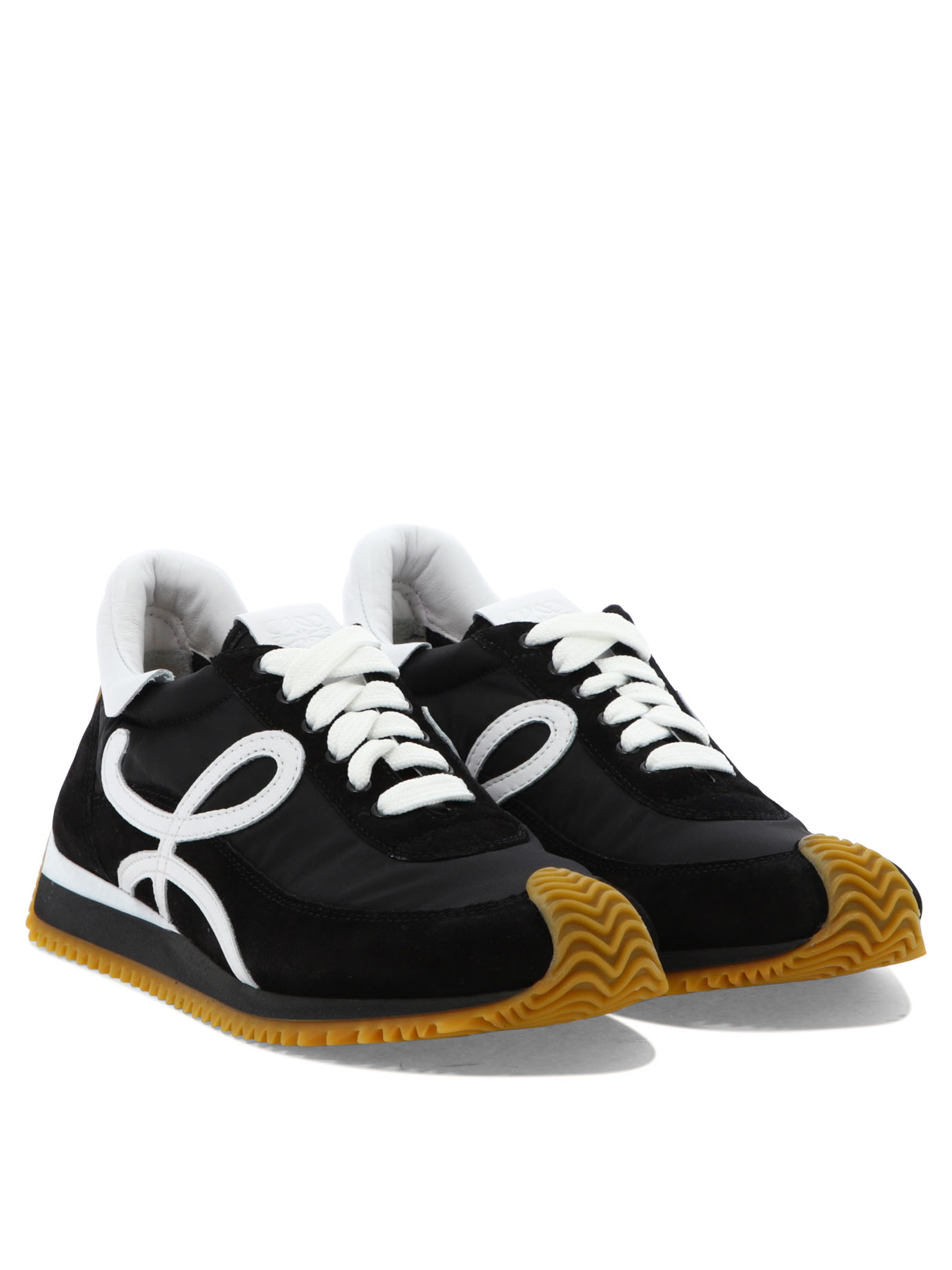 LOEWE Flow Runner sneakers in nylon and suede